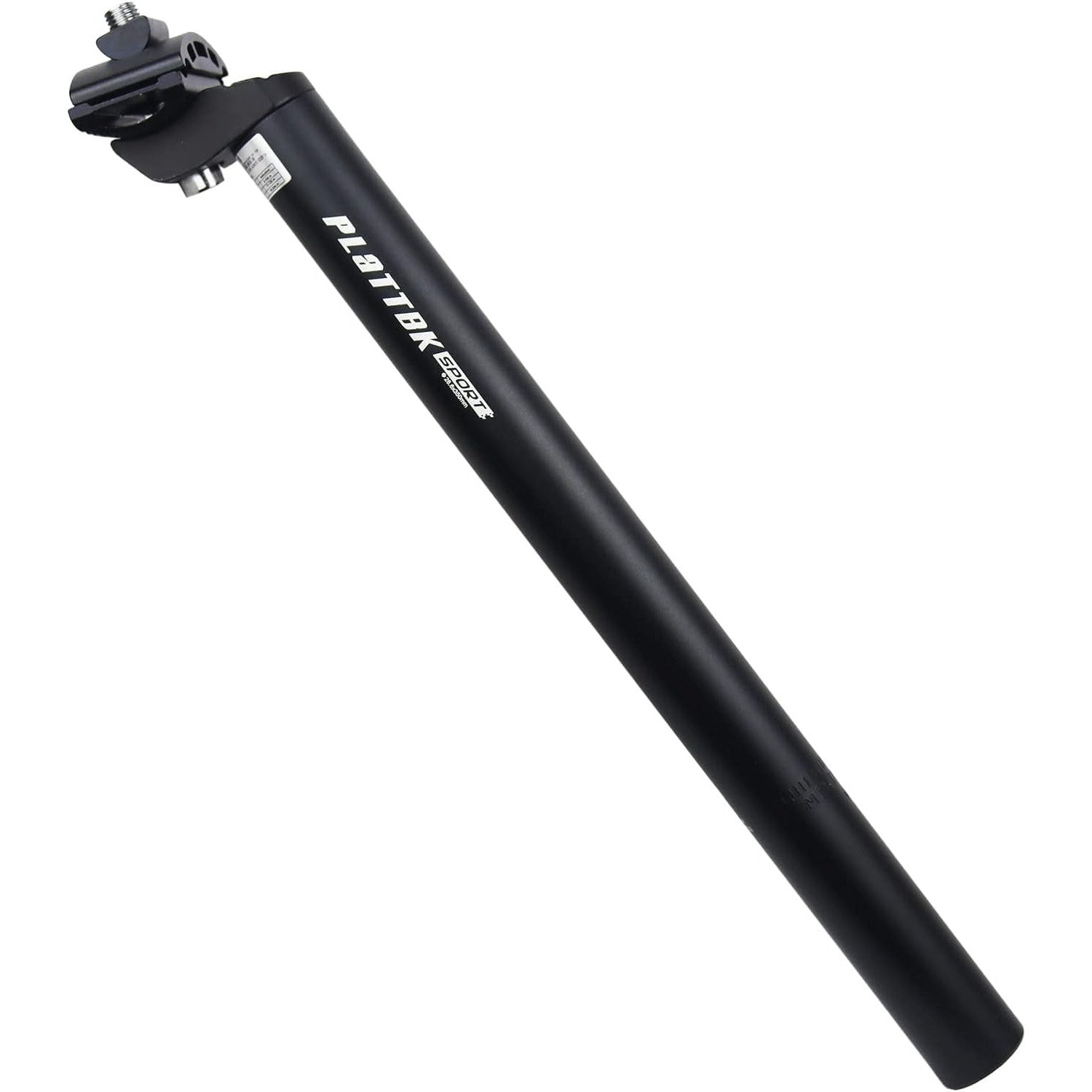 PLATTBK 350mm Aluminum Alloy Bike Seat Post – Multi-Size Black